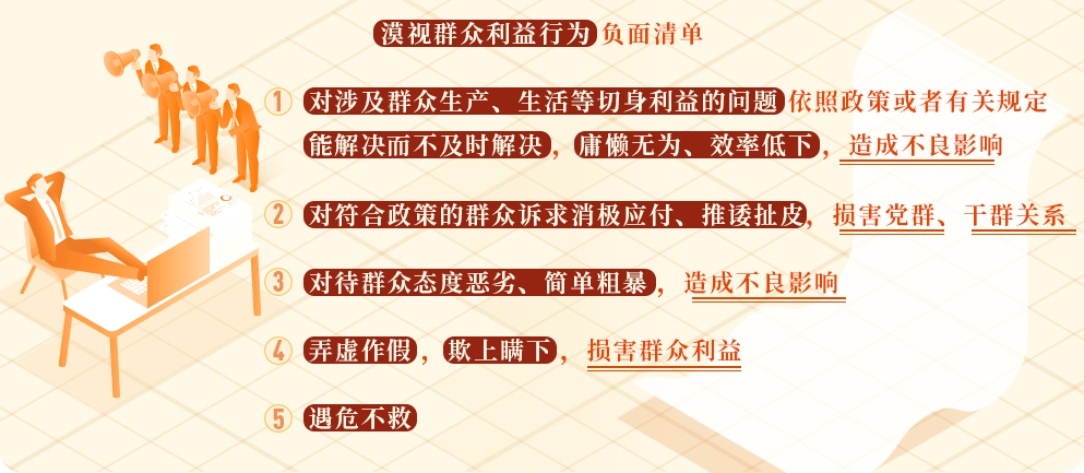黨紀學習教育?丨這些行為漠視群眾利益，將受相應(yīng)處分