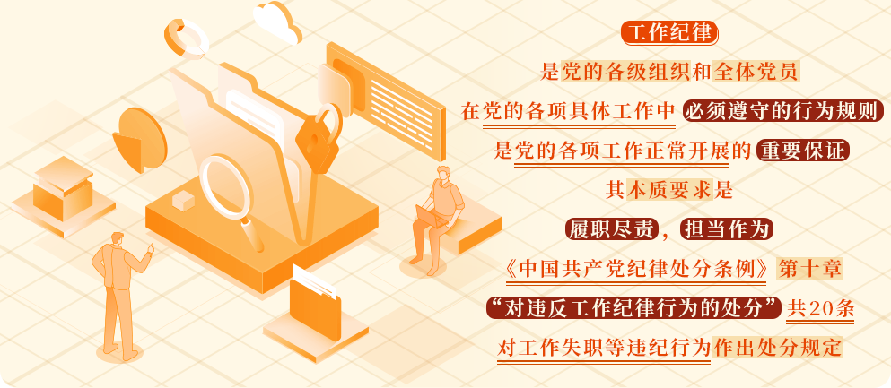 黨紀學習教育?丨工作紀律是什么，違反工作紀律的行為有哪些？